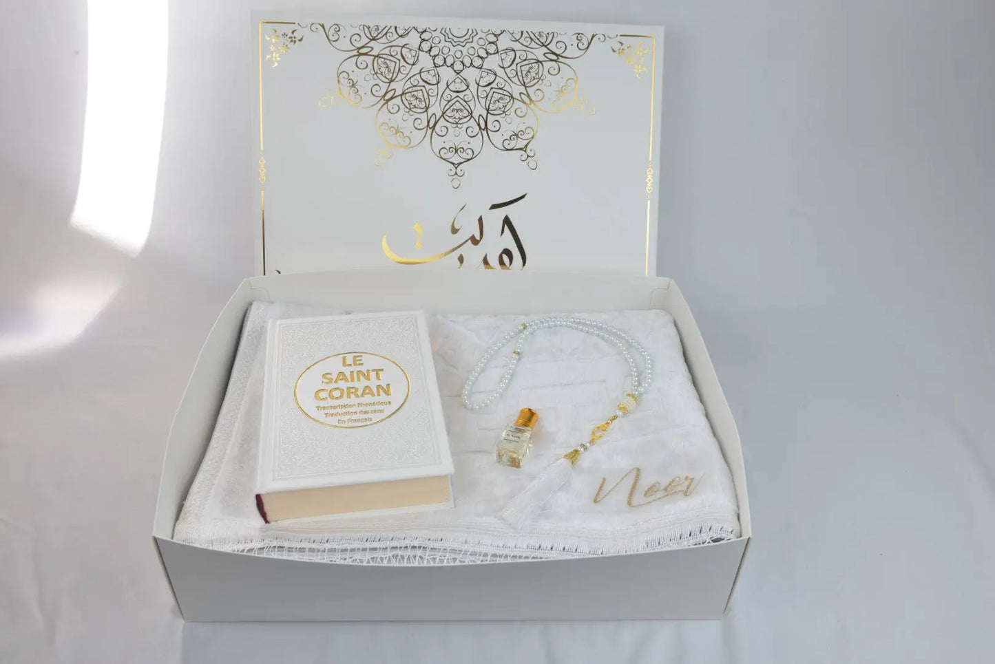 Coffret de prière personnalisable - Blanc Ma boutique