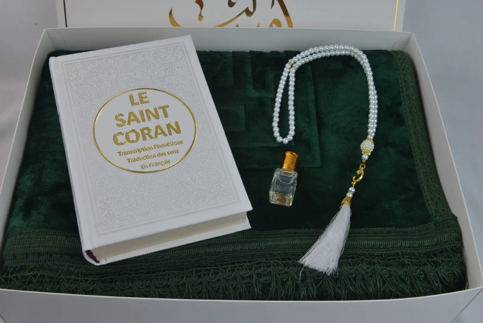 Coffret de prière personnalisable - Vert Ma boutique